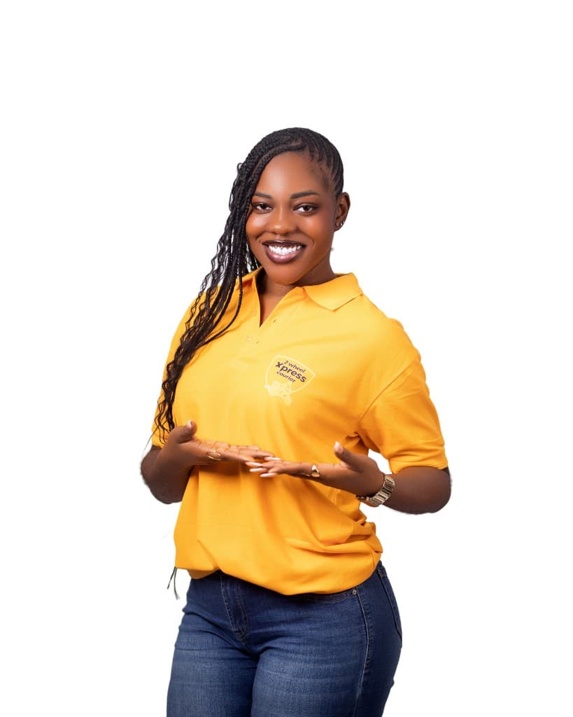 2Wheel Xpress rider in branded uniform welcoming new applicants